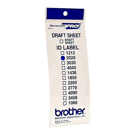 Brother Etiketti (ID2020 / 20x20mm)