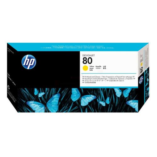 HP Tulostuspää keltainen (C4823A / 80)