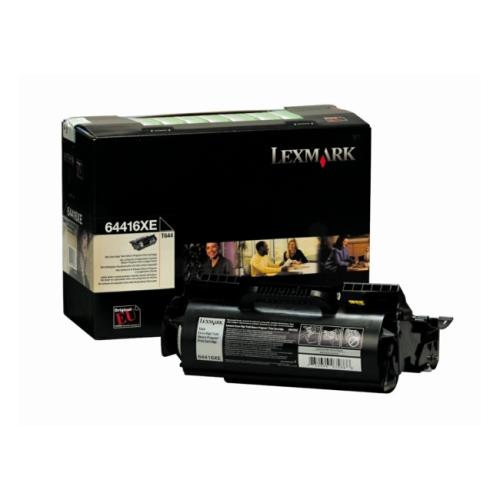 Lexmark Väriainekasetti musta (64416XE / 0064416XE) (Return, korkea kapasiteetti)