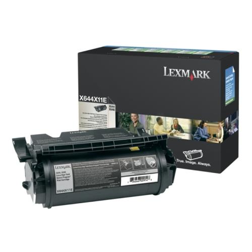 Lexmark Väriainekasetti musta (X644X11E / 0X644X11E) (Return, korkea kapasiteetti)