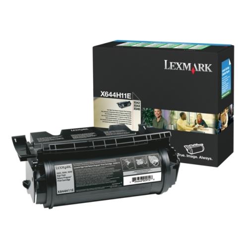 Lexmark Väriainekasetti musta (X644H11E / 0X644H11E) (Return)