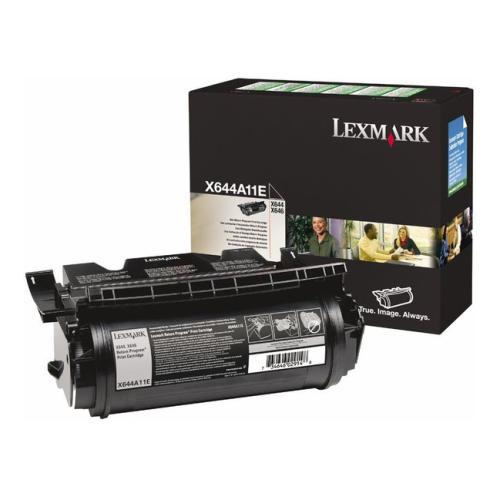 Lexmark Väriainekasetti musta (X644A11E / 0X644A11E) (Return)