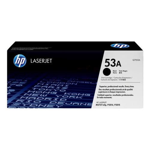 HP Väriainekasetti musta (Q7553A / 53A)