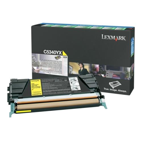Lexmark Väriainekasetti keltainen (C5340YX / 00C5340YX) (Return, korkea kapasiteetti)