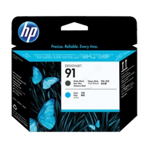 HP Tulostuspää musta matta / syani (C9460A / 91)