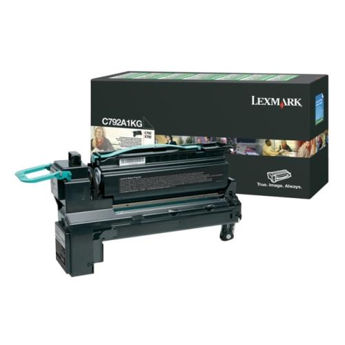 Lexmark Väriainekasetti musta (C780A1KG / 0C780A1KG) (Return)