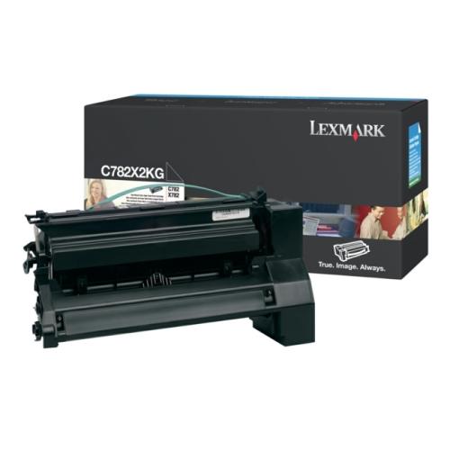 Lexmark Väriainekasetti musta (C782X2KG / 0C782X2KG) (korkea kapasiteetti)