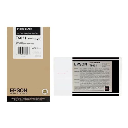 Epson Mustepatruuna musta kuva (C13T603100 / T6031)