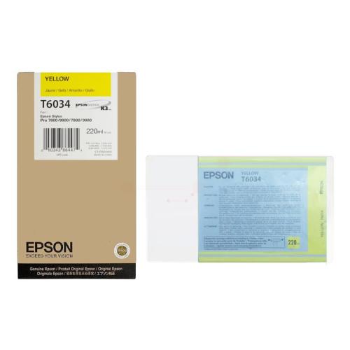 Epson Mustepatruuna keltainen (C13T603400 / T6034)