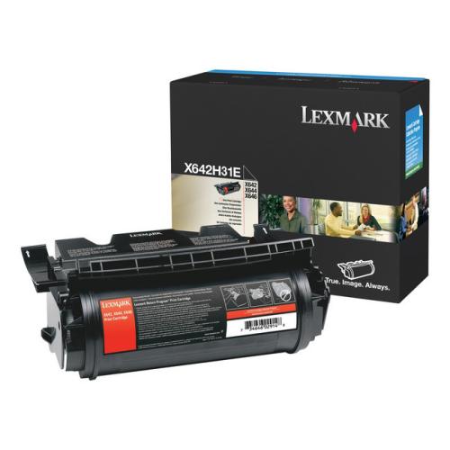 Lexmark Väriainekasetti musta (X642H31E / 0X642H31E)
