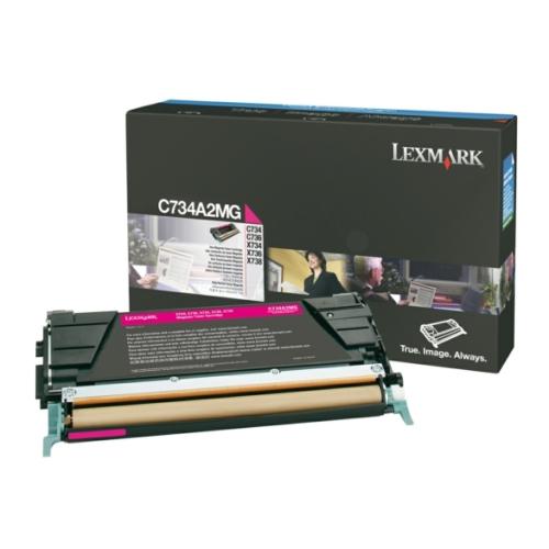 Lexmark Väriainekasetti magenta (C734A2MG / 0C734A2MG)
