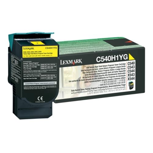 Lexmark Väriainekasetti keltainen (C540H1YG / 0C540H1YG) (Return)