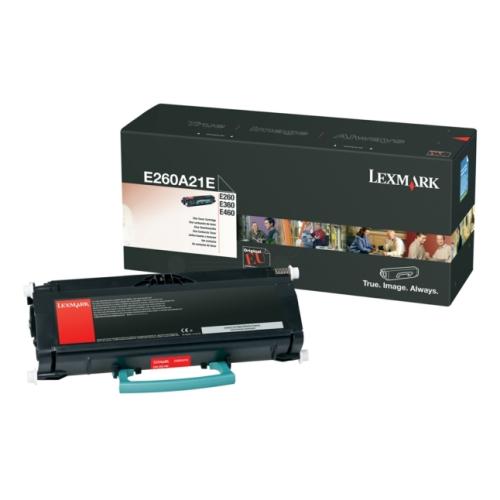 Lexmark Väriainekasetti musta (E260A21E / 0E260A21E)