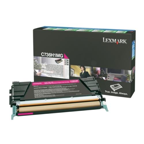 Lexmark Väriainekasetti magenta (C736H1MG / 0C736H1MG) (Return)