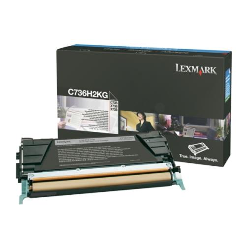 Lexmark Väriainekasetti musta (C736H2KG / 0C736H2KG)
