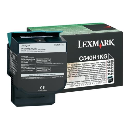 Lexmark Väriainekasetti musta (C540H1KG / 0C540H1KG) (Return)