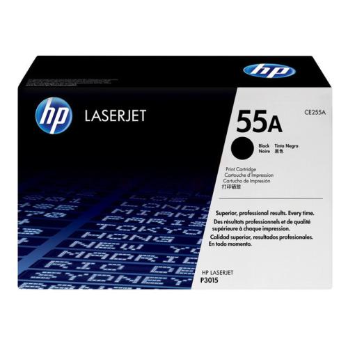 HP Väriainekasetti musta (CE255A / 55A)