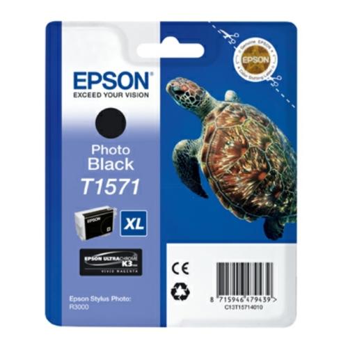 Epson Mustepatruuna musta kuva (C13T15714010 / T1571)