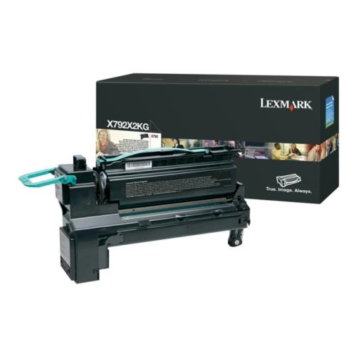 Lexmark Väriainekasetti musta (X792X2KG / 0X792X2KG) (korkea kapasiteetti)