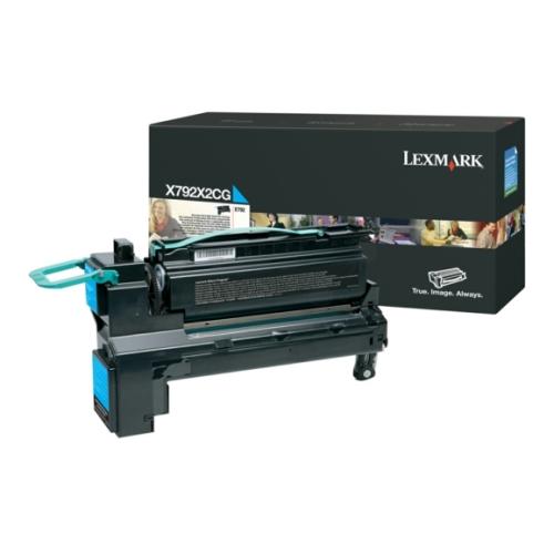 Lexmark Väriainekasetti syani (X792X2CG / 0X792X2CG) (korkea kapasiteetti)