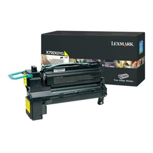 Lexmark Väriainekasetti keltainen (X792X2YG / 0X792X2YG) (korkea kapasiteetti)