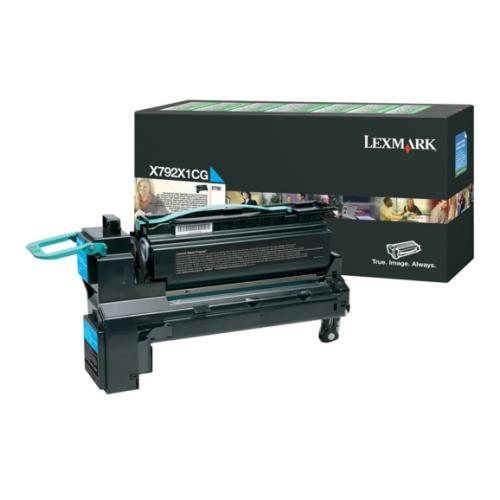 Lexmark Väriainekasetti syani (X792X1CG / 0X792X1CG) (Return)
