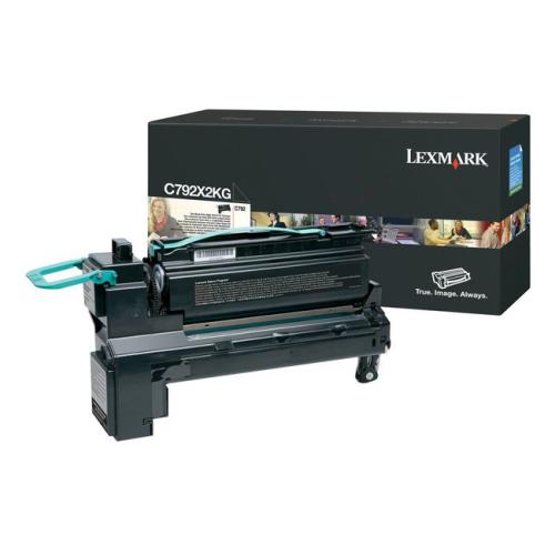Lexmark Väriainekasetti musta (C792X2KG / 0C792X2KG) (korkea kapasiteetti)