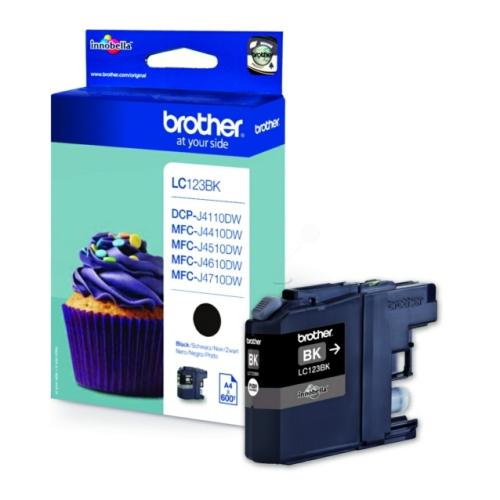 Brother Mustepatruuna musta (LC123BK)