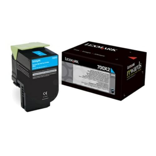 Lexmark Väriainekasetti syani (70C0X20 / 700X2)