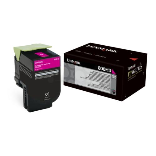 Lexmark Väriainekasetti magenta (80C0H30 / 800H3)