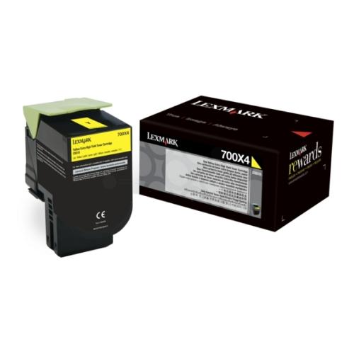 Lexmark Väriainekasetti musta (70C0X10 / 700X1)