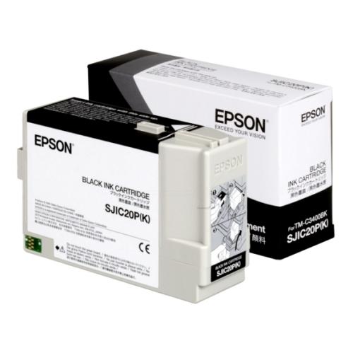 Epson Mustepatruuna musta (C33S020490 / SJIC20P(K))