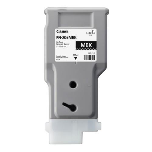 Canon Mustepatruuna musta matta (5302B001 / PFI206MBK)