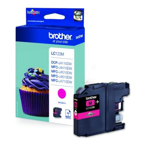 Brother Mustepatruuna magenta (LC123M)