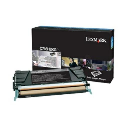 Lexmark Väriainekasetti musta (C746H2KG / 0C746H2KG)