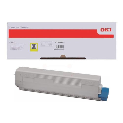 Oki Väriainekasetti keltainen (44844613)