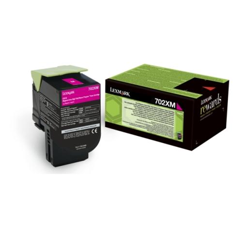 Lexmark Väriainekasetti magenta (70C2XM0 / 702XM) (Return, korkea kapasiteetti)
