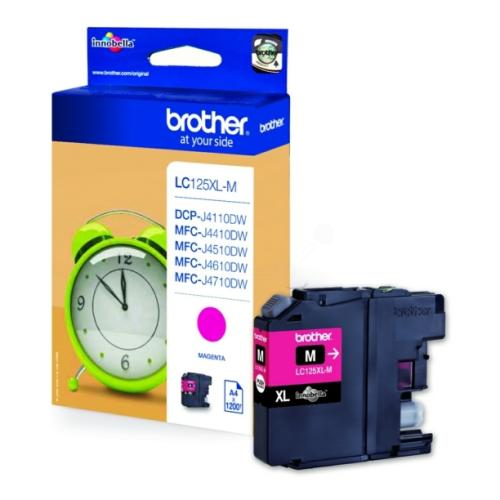 Brother Mustepatruuna magenta (LC125XLM)