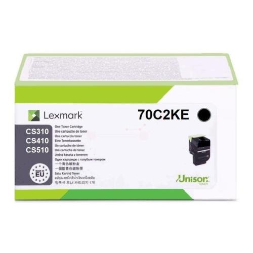 Lexmark Väriainekasetti musta (70C20KE / 702K)