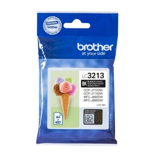 Brother Mustepatruuna musta (LC3213BK)