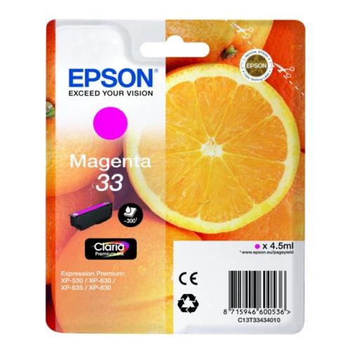 Epson Mustepatruuna magenta (C13T33434012 / 33)