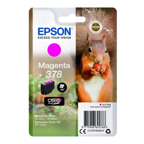 Epson Mustepatruuna magenta (C13T37834010 / 378)
