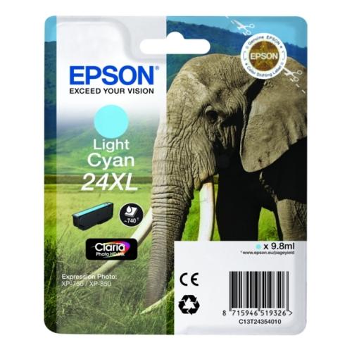 Epson Mustepatruuna syanikuva (C13T24354012 / 24XL) (korkea kapasiteetti)