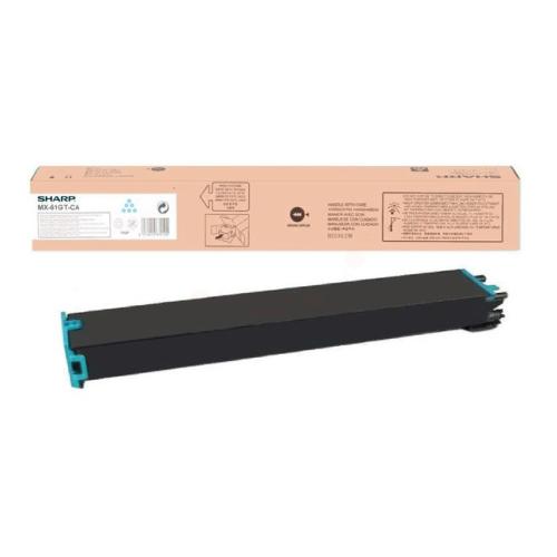 Sharp Väriainekasetti syani (MX61GTCA) (korkea kapasiteetti)