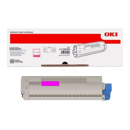 Oki Väriainekasetti magenta (45862838)