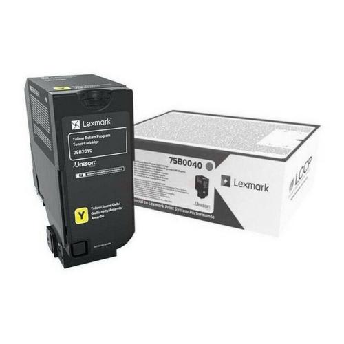 Lexmark Väriainekasetti keltainen (75B0040 / 075B0040)