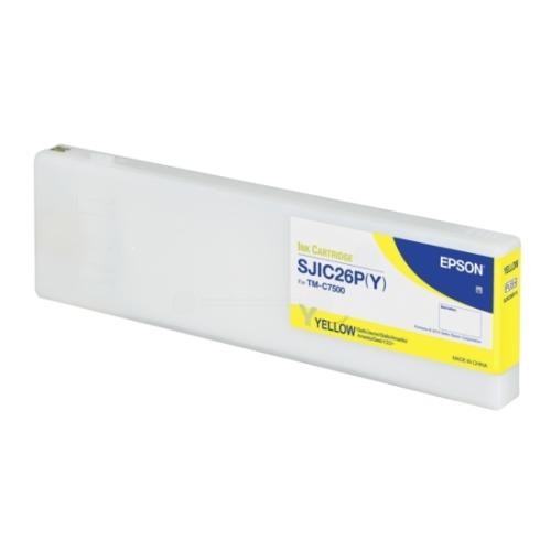 Epson Mustepatruuna keltainen (C33S020621 / SJIC26PY)