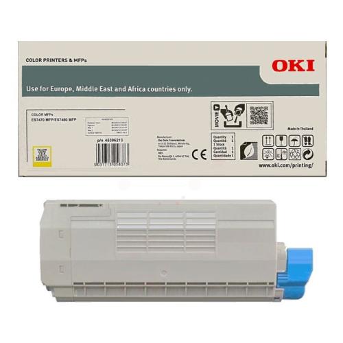 Oki Väriainekasetti keltainen (45396213)