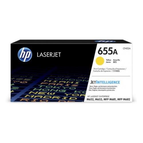 HP Väriainekasetti keltainen (CF452A / 655A)