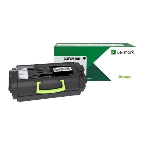 Lexmark Väriainekasetti musta (63B2H00 / 063B2H00) (Return)